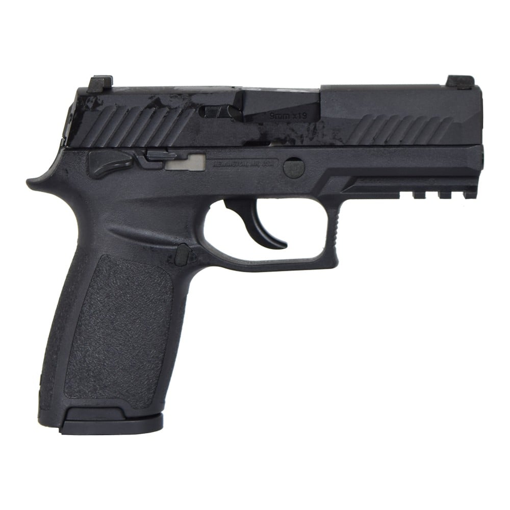 Pistola a gas F18 nera