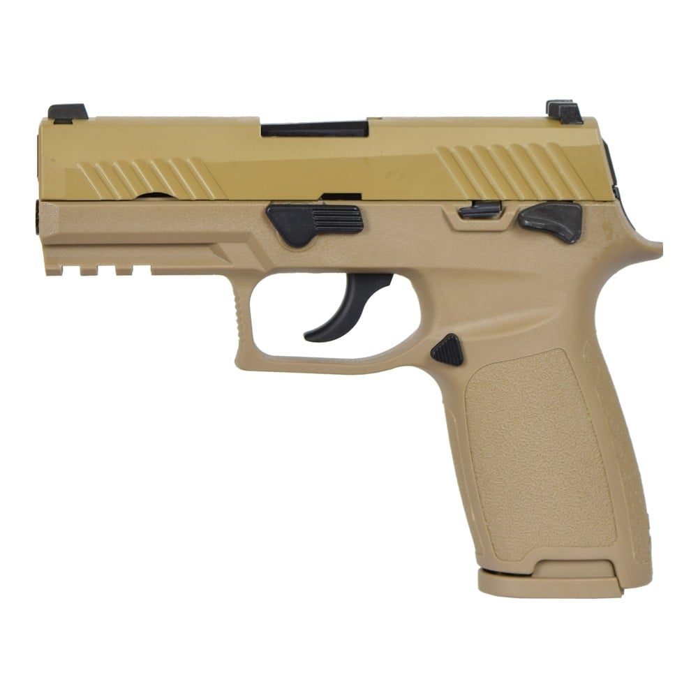Pistola a gas scarrellante F18 Tan