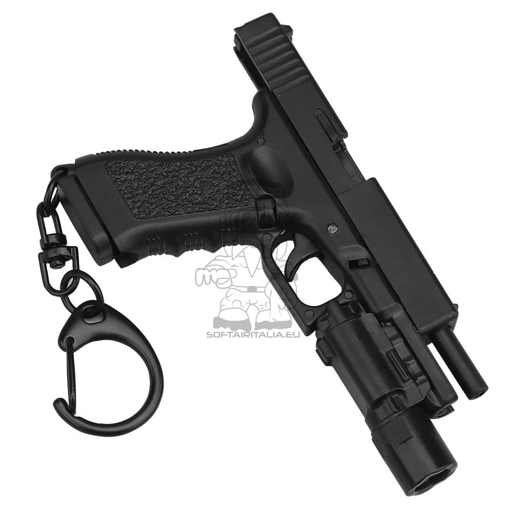 Portachiavi replica arma scala 1:4 con caricatore estraibile di WOSPORT