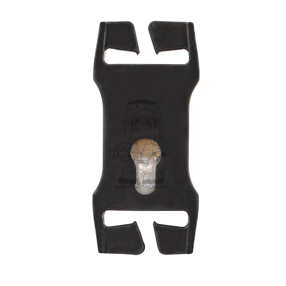 Luce di segnalazione rossa per cinture da 2,5 cm con supporto nero di WOSPORT