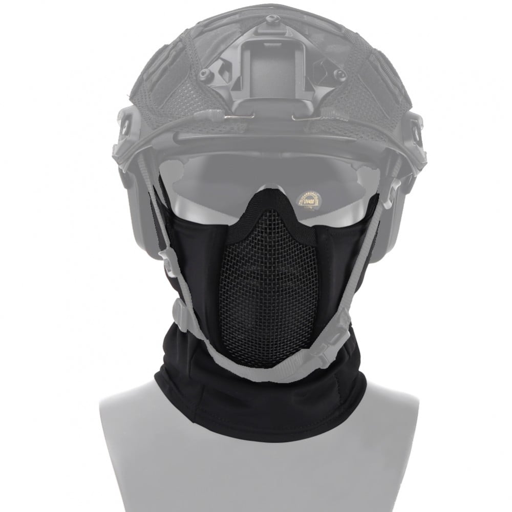 Passamontagna Shadow Fighter nero di WOSPORT