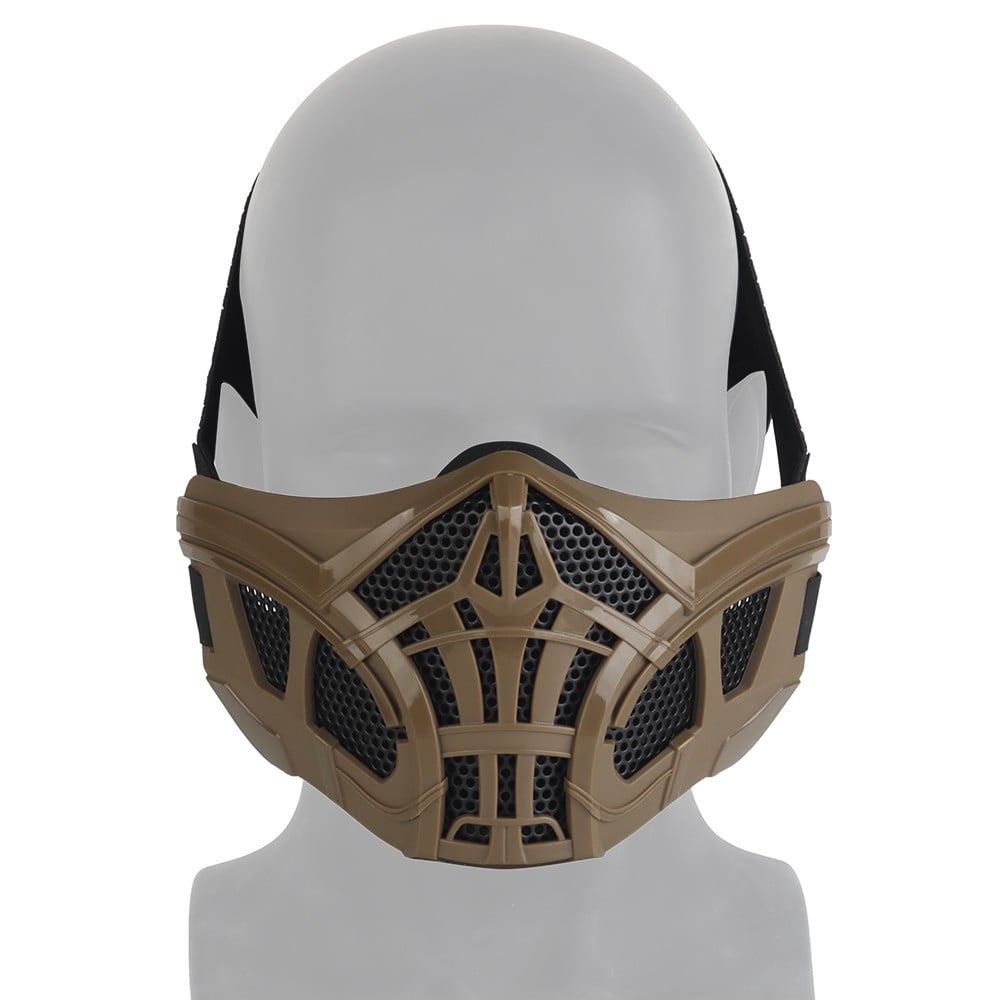Mezza maschera Scorpion Tan di WOSPORT