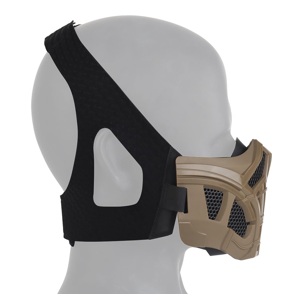 Mezza maschera Scorpion Tan di WOSPORT