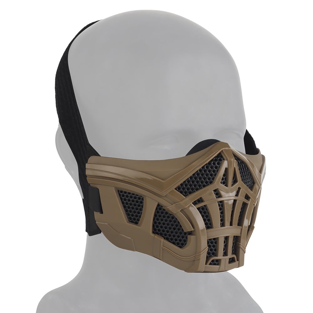 Mezza maschera Scorpion Tan di WOSPORT
