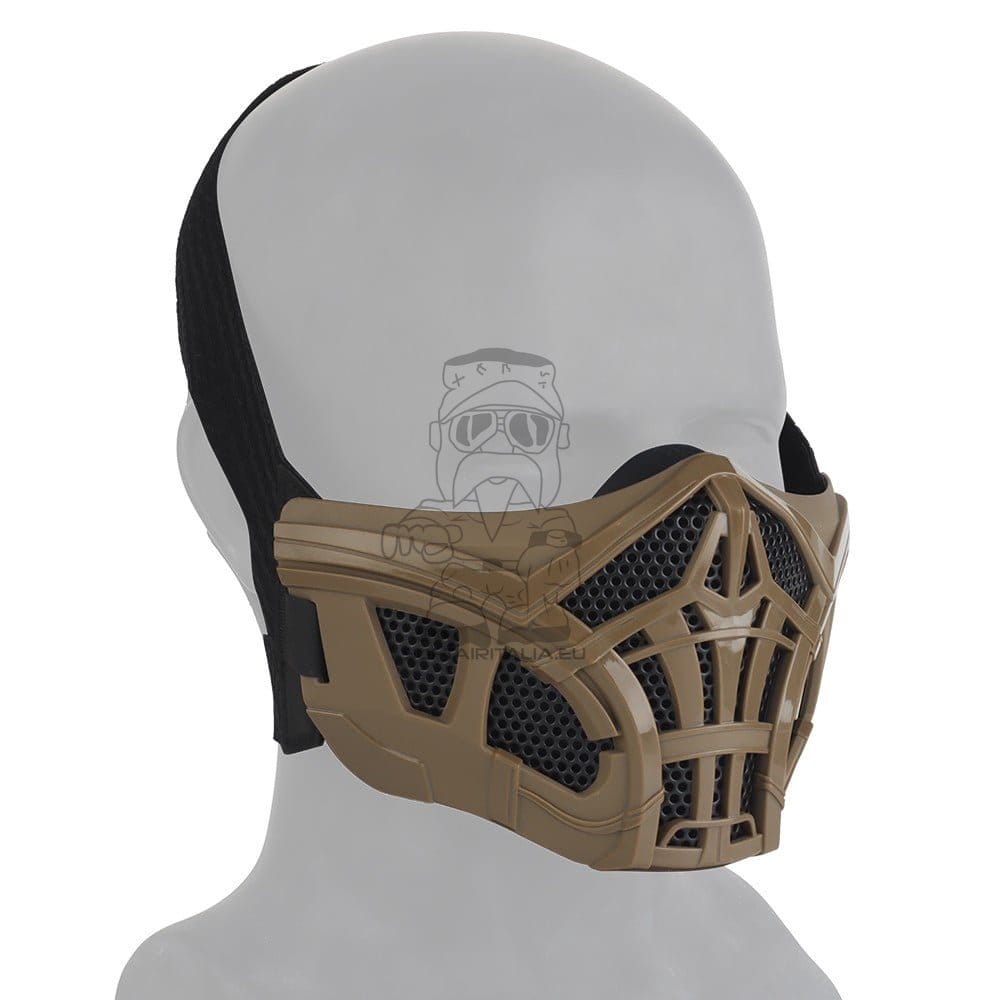 Mezza maschera Scorpion Tan di WOSPORT