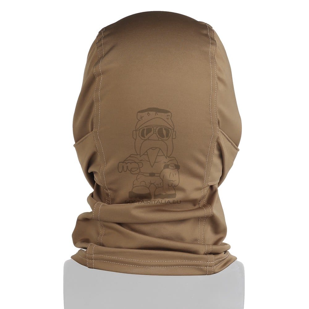 Passamontagna Knight Headgear Tan di WOSPORT