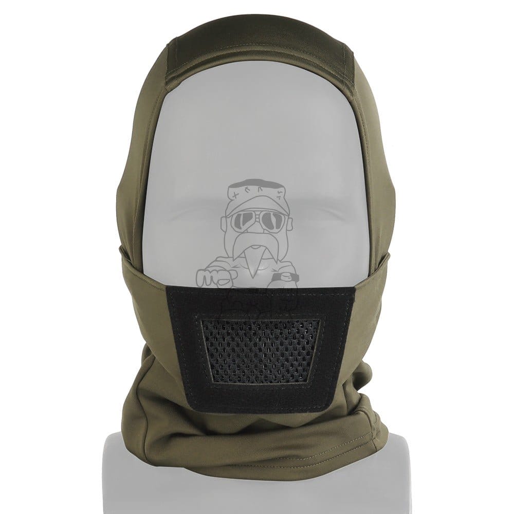 Passamontagna Knight Headgear olive drab di WOSPORT