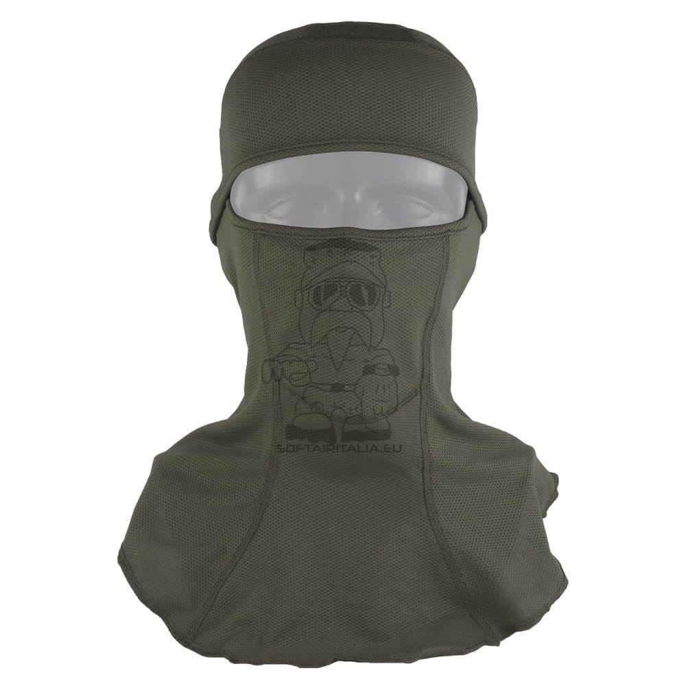 Passamontagna tattico traspirante taglia L Olive Drab di WOSPORT