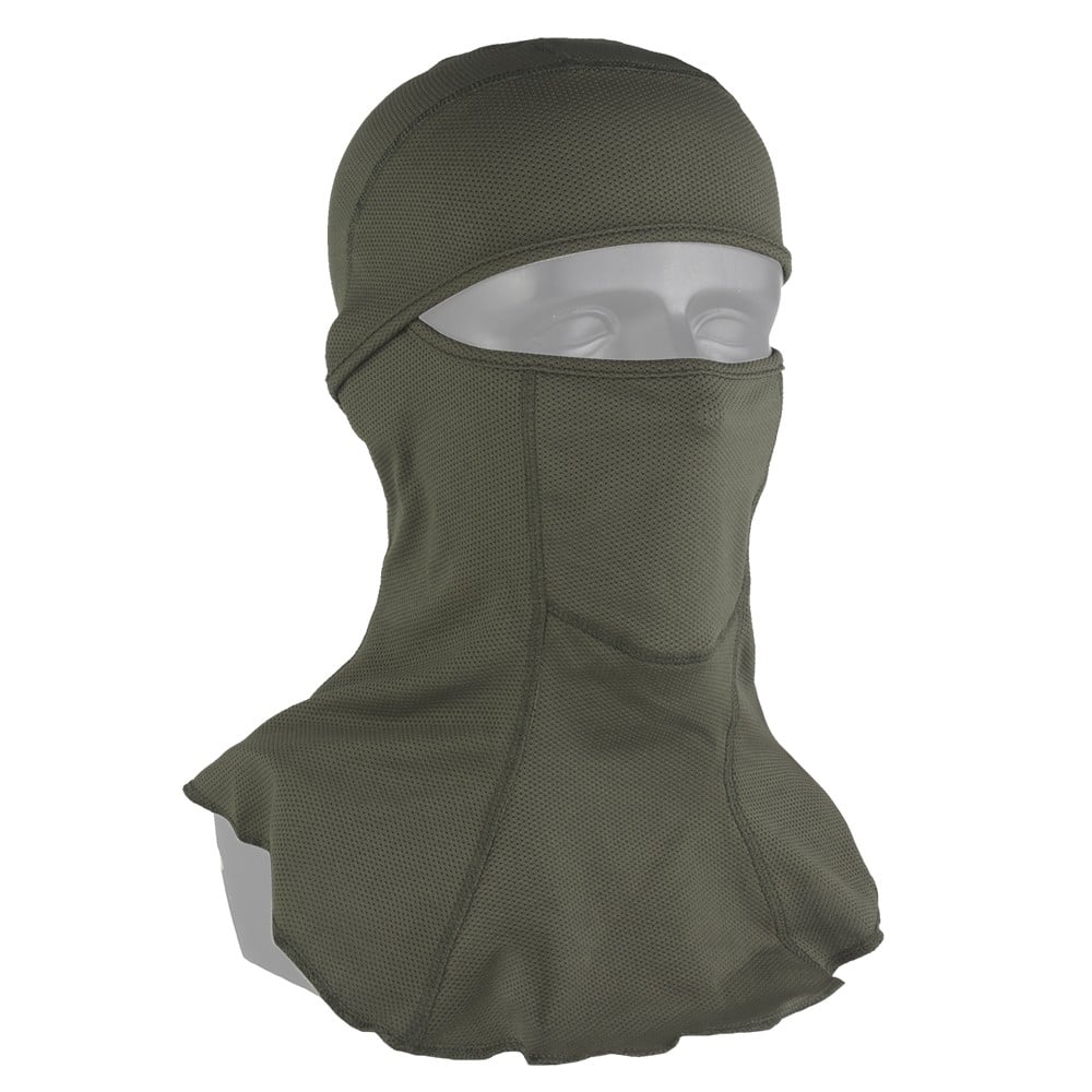 Passamontagna tattico traspirante taglia L Olive Drab di WOSPORT