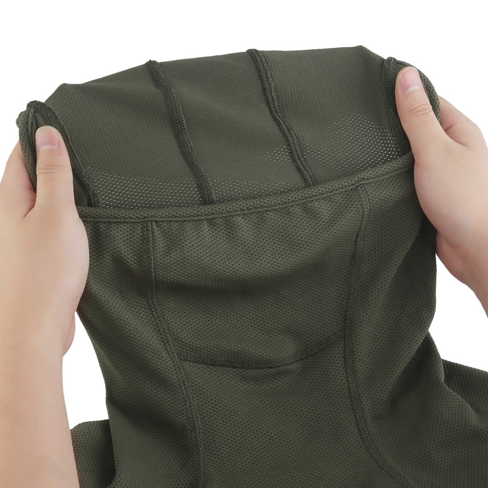 Passamontagna tattico traspirante taglia M Olive Drab di WOSPORT