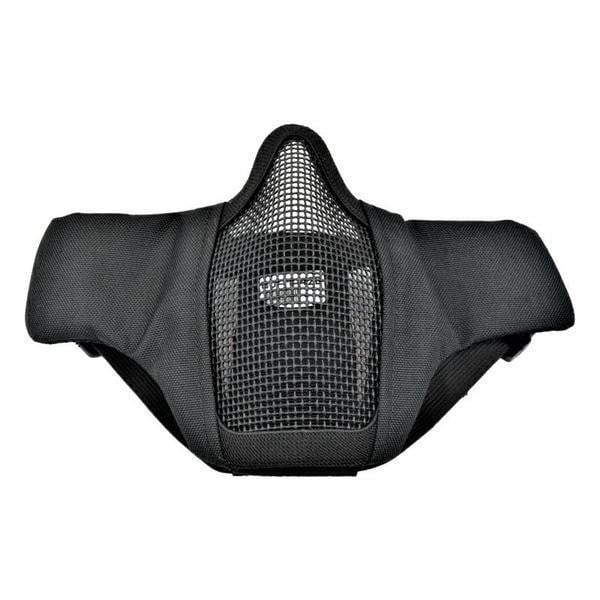 Maschera con griglia in metallo nera di WOSPORT