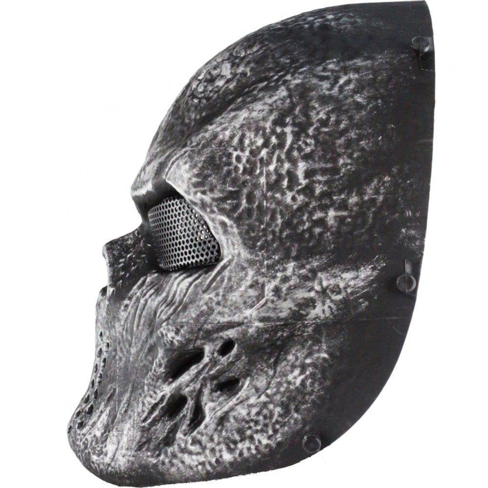 Maschera Blooded Skull nero e silver di WOSPORT