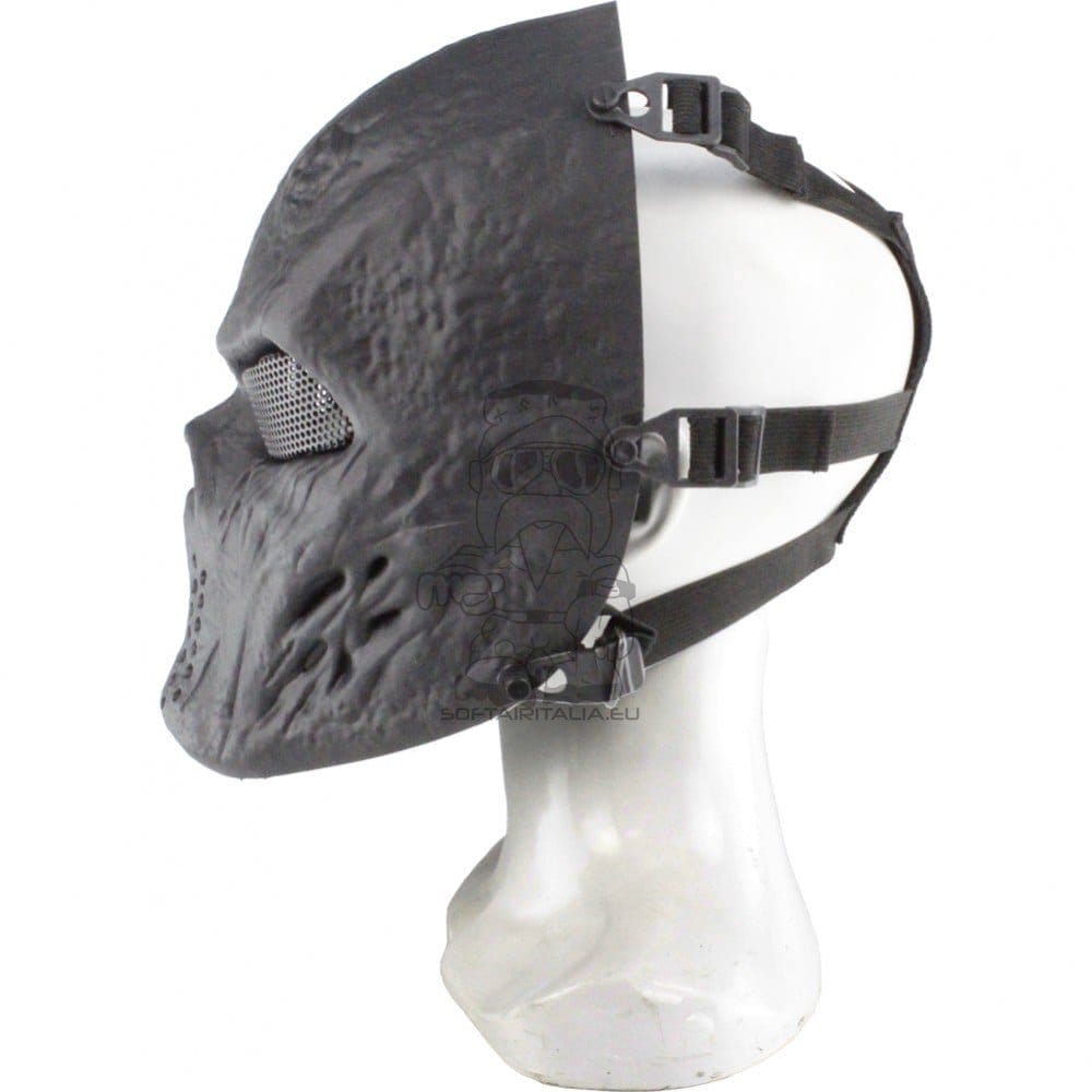 Maschera Blooded Skull nera di WOSPORT