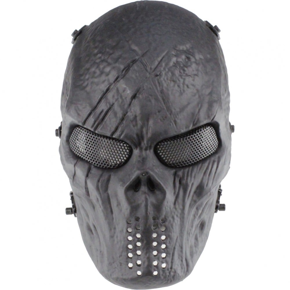 Maschera Blooded Skull nera di WOSPORT