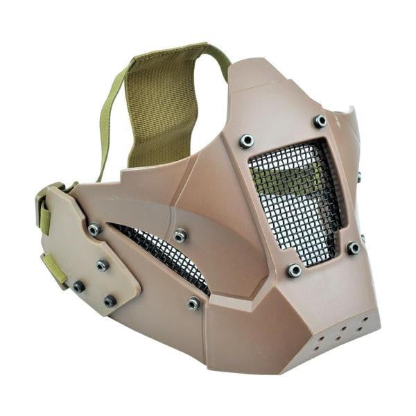 Maschera Iron Warrior tan di WOSPORT