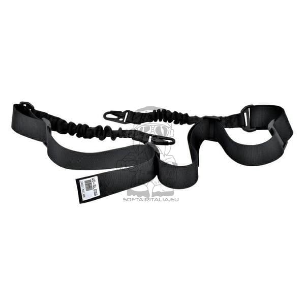Cinghia Bungee a 2 punti nera di WOSPORT
