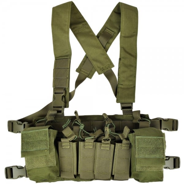 Gilet tattico multifunzione Olive Drab di WOSPORT