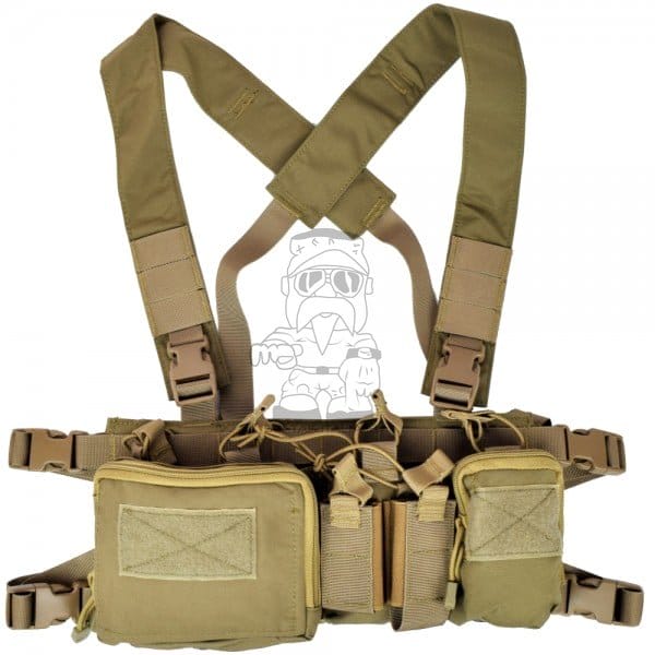 Gilet tattico multifunzione Tan di WOSPORT