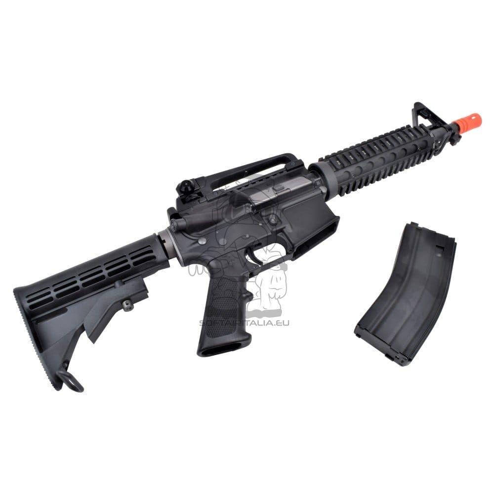 Fucile a gas blowback M4 CQB nero di WE
