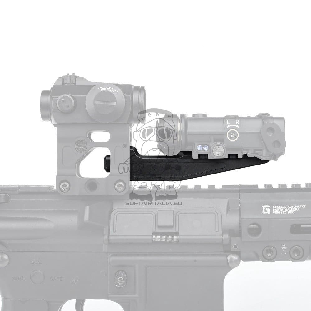 Slitta 20mm per supporti micro nera di WADSN