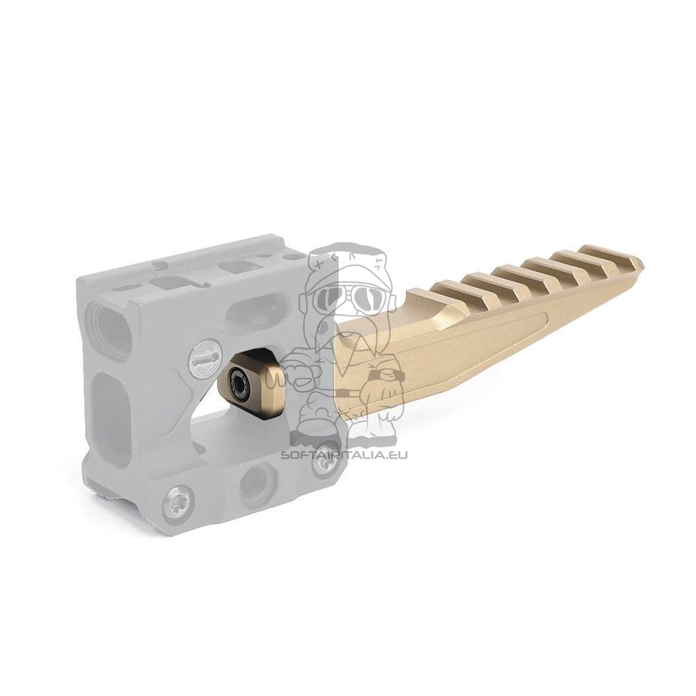 Slitta 20mm per supporti micro Dark Earth di WADSN