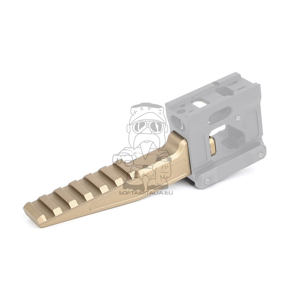 Slitta 20mm per supporti micro Dark Earth di WADSN