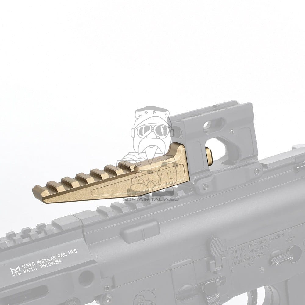 Slitta 20mm per supporti micro Dark Earth di WADSN