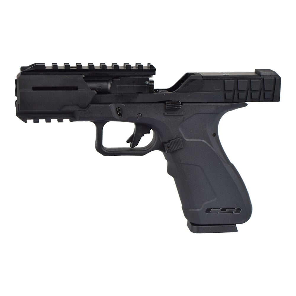 Pistola a gas CSI Powered by Poseidon nera