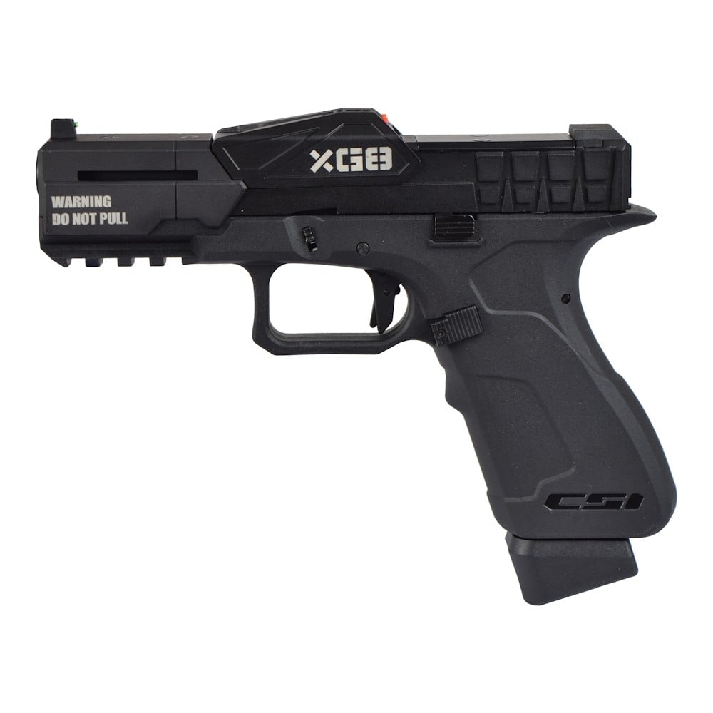 Pistola a gas nera di CSI