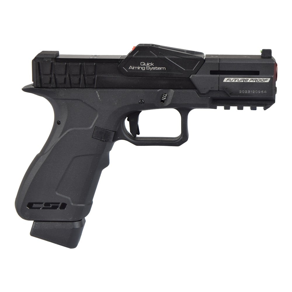 Pistola a gas nera di CSI