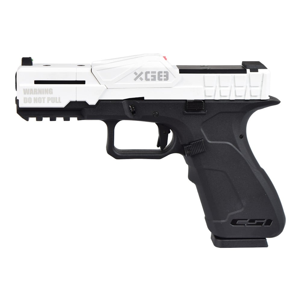 Pistola a gas CSI Powered by Poseidon bianca