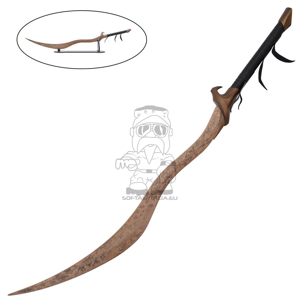 Spada ornamentale Greatsword Bloodhound's Fang di Elden Ring