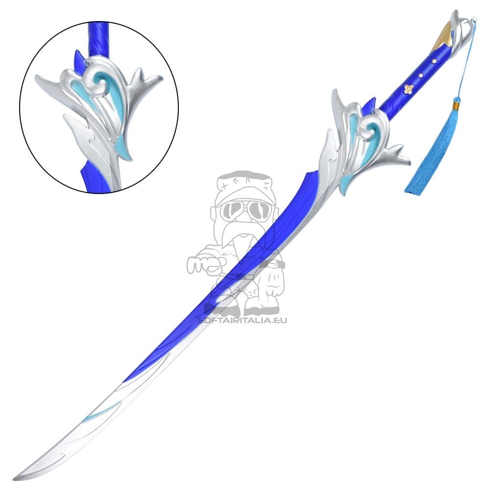 Spada ornamentale in foam Haran Geppaku Futsu di Genshin Impact