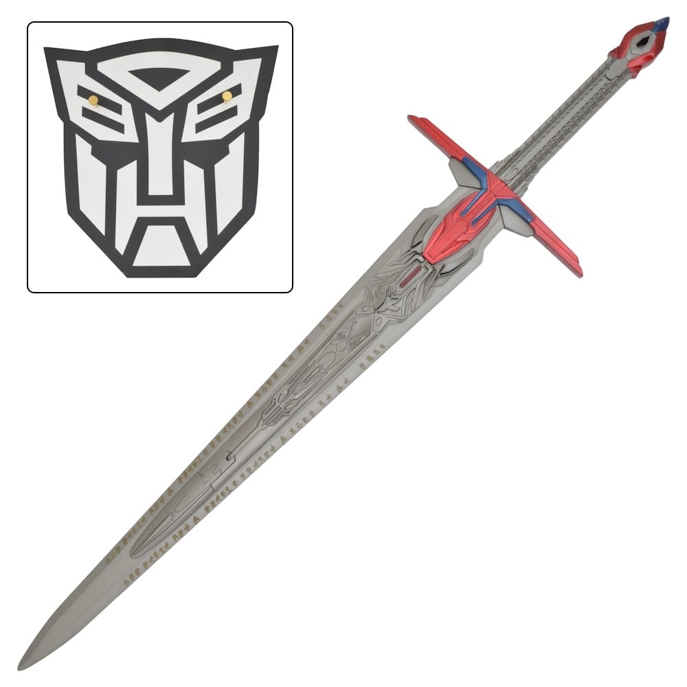 Spada ornamentale Sword of Judgement di Optimus Prime Transformers