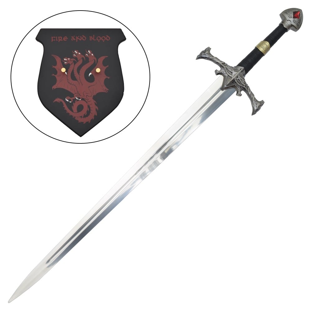 Spada ornamentale Blackfyre di Aegon il Conquistatore - Il Trono di Spade