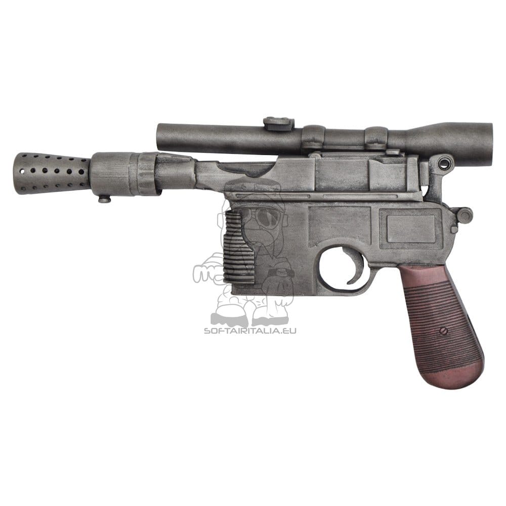 Pistola ornamentale ispirata alla pistola laser di Han Solo