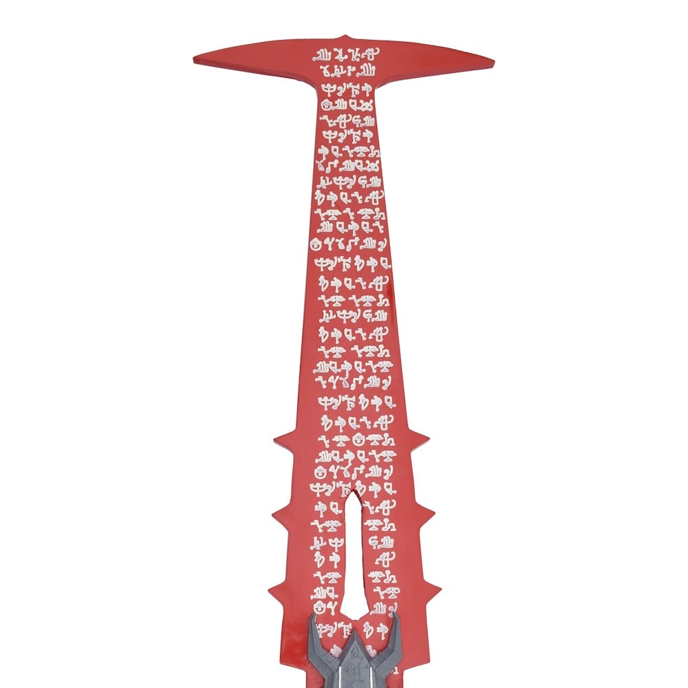 Spada ornamentale ispirata alla Crucible di Doom Eternal