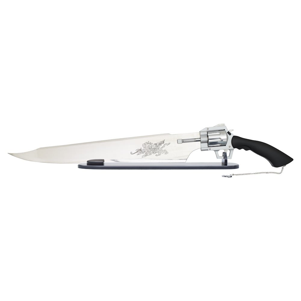 Pistolaspada ornamentale ispirata alla Gunblade di Squall Leonhart di Final Fantasy