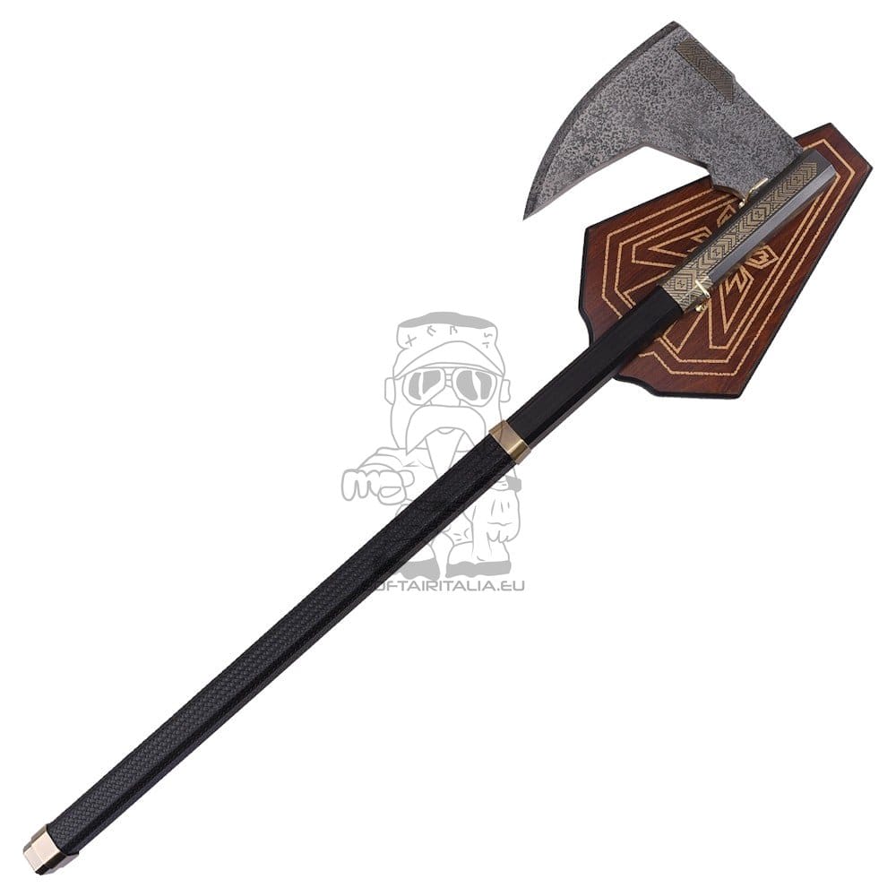 Ascia ornamentale barbuta ispirata a Gimli - Il Signore degli Anelli