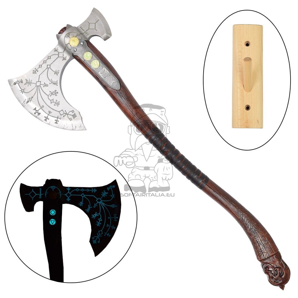 Ascia ornamentale ispirata all'ascia di Kratos - God of War