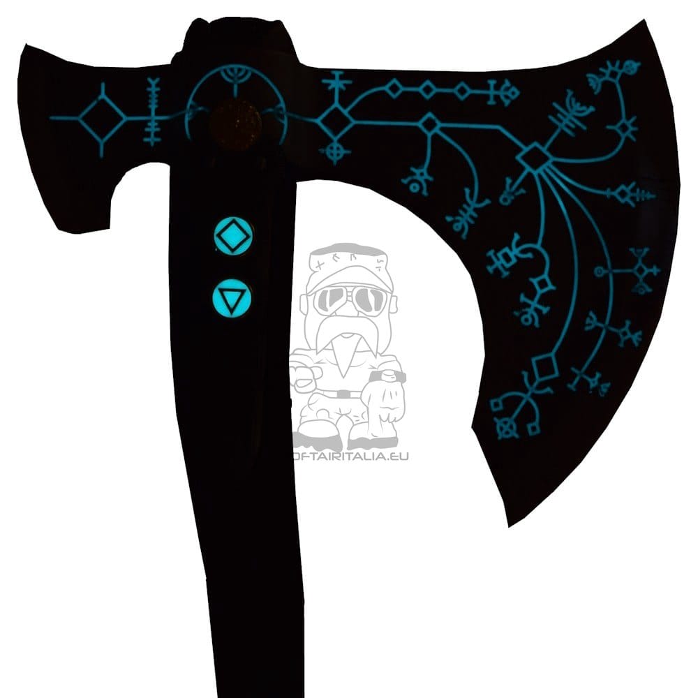 Ascia ornamentale ispirata all'ascia di Kratos - God of War