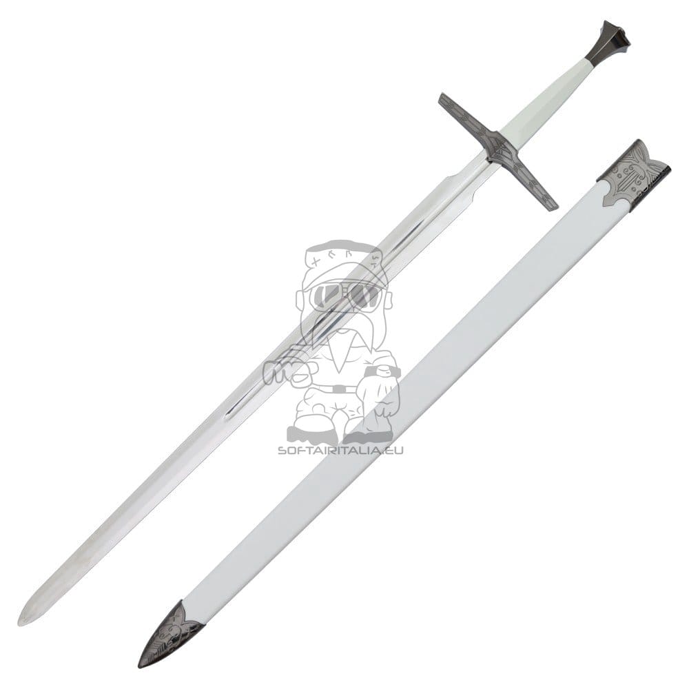 Spada ornamentale ispirata alla Silver Sword di Geralt di Rivia