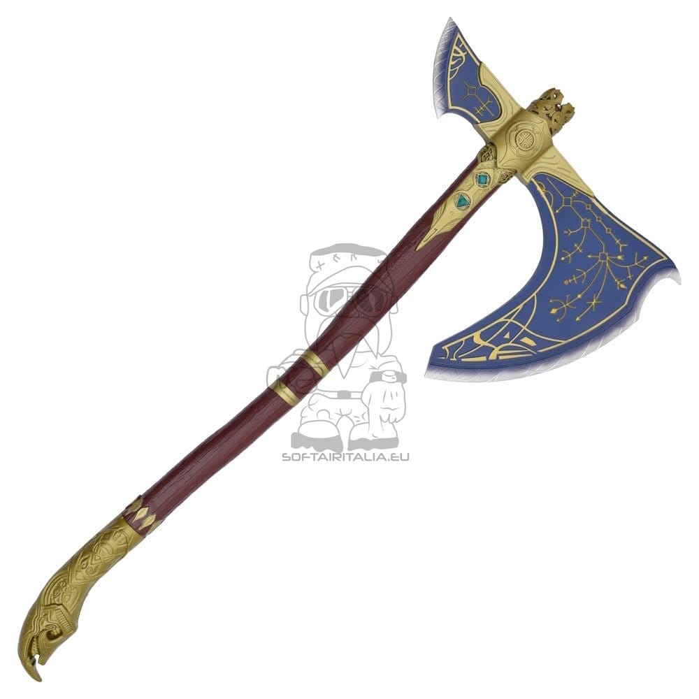 Ascia ornamentale ispirata alla Leviathan Axe di Kratos