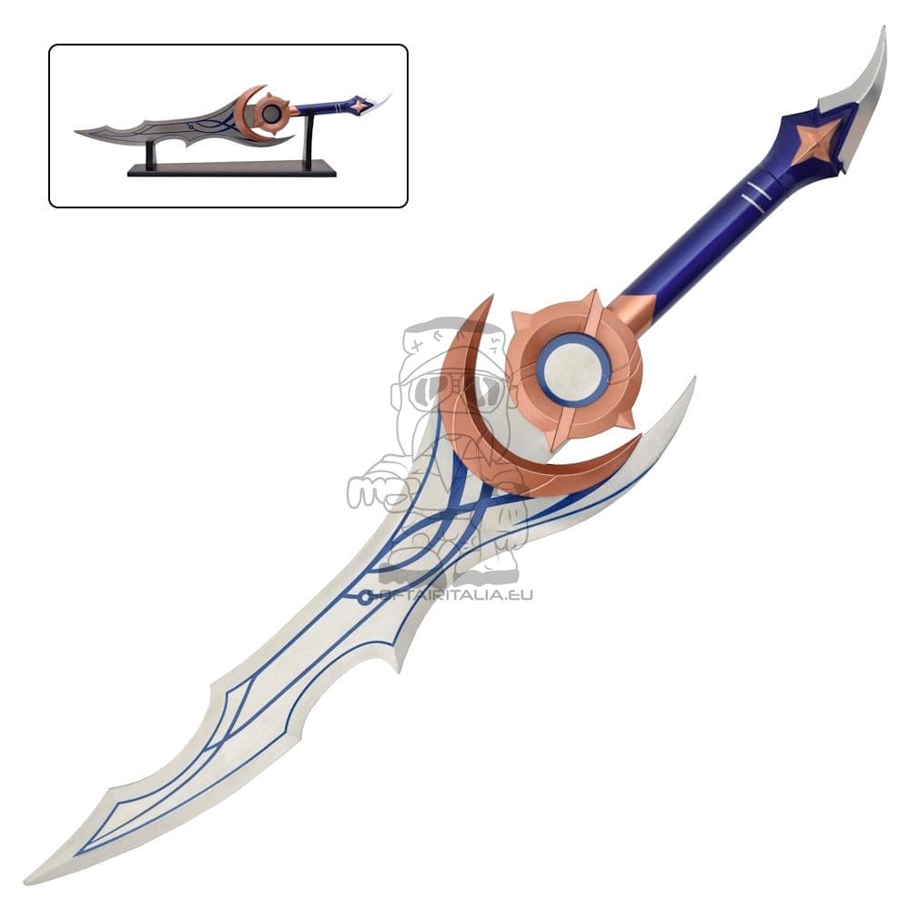 Pugnale ornamentale ispirato a Moonshadow di Solo Leveling