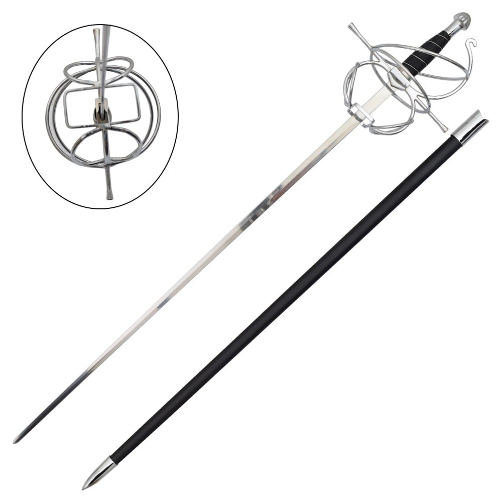Spada ornamentale ispirata alle spade stocco