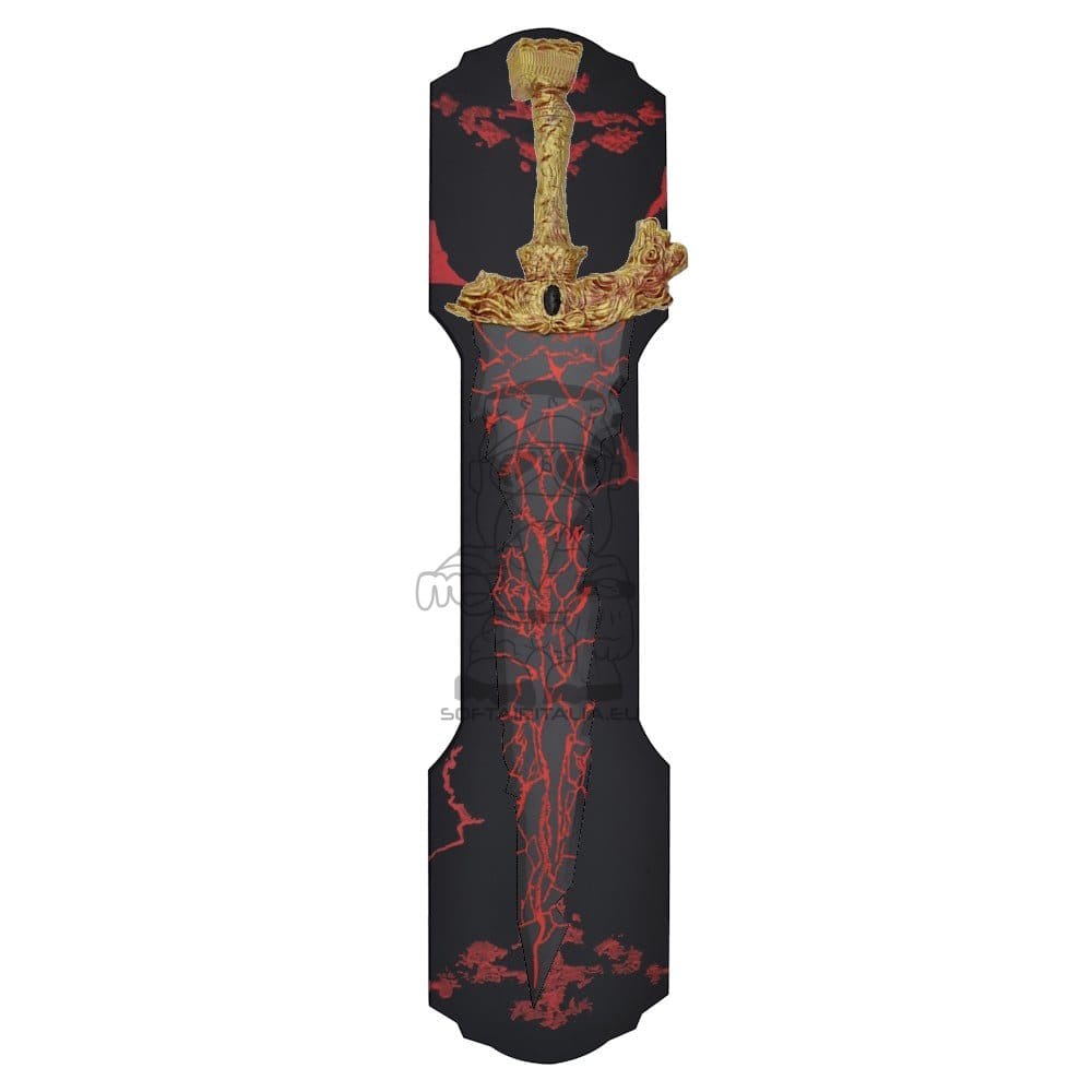 Spada ornamentale ispirata a Maliketh (Elden Ring)