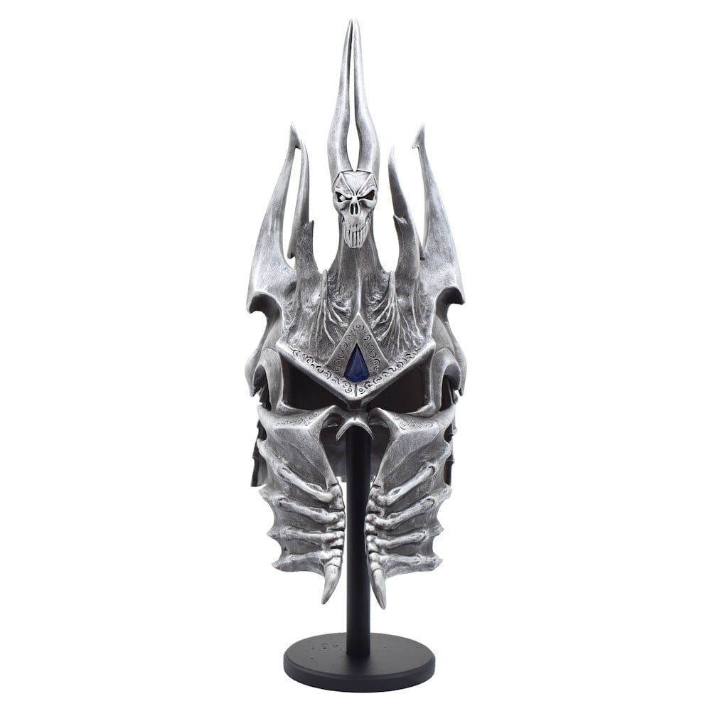 Elmo ornamentale del Lich King di World of Warcraft