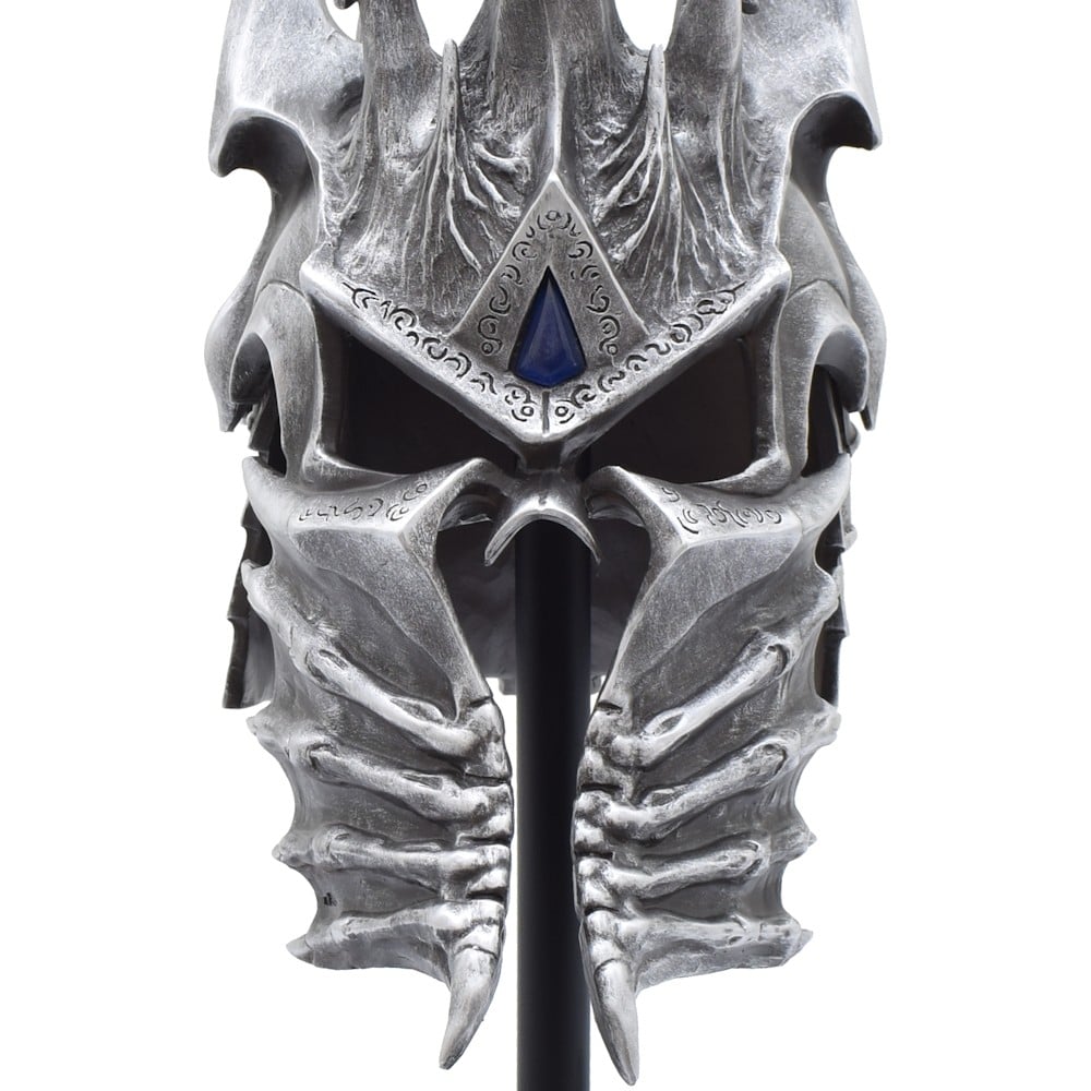 Elmo ornamentale del Lich King di World of Warcraft