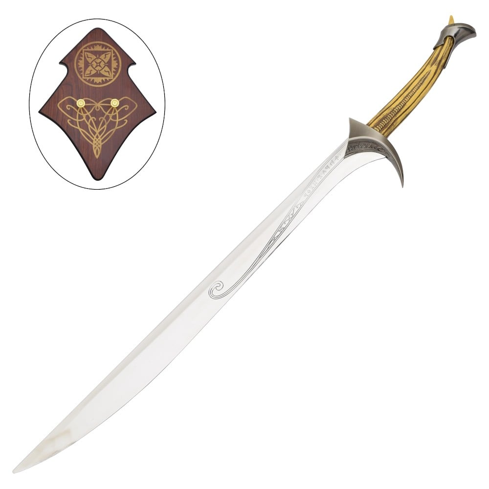 Spada ornamentale Orcrist di Thorin Scudodiquercia dalla serie Lo Hobbit