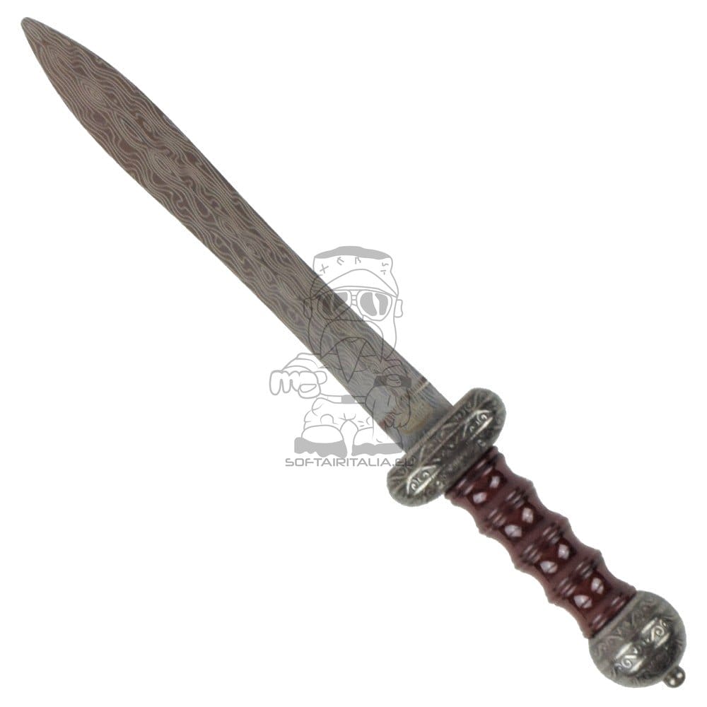 Pugnale ornamentale legno/argento di SCK